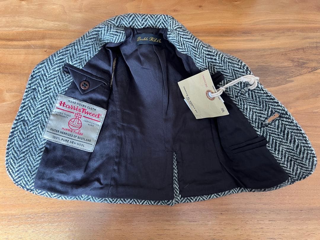 DOUBLE RL × Harris Tweed ミニチュアサンプル