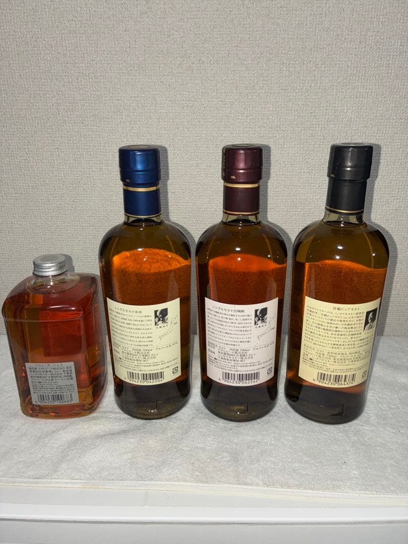 NIKKA ウイスキー4本セット
