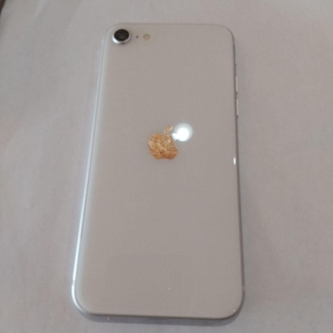 iPhone SE3 128Gb SIMフリー スターライト　白色　603241