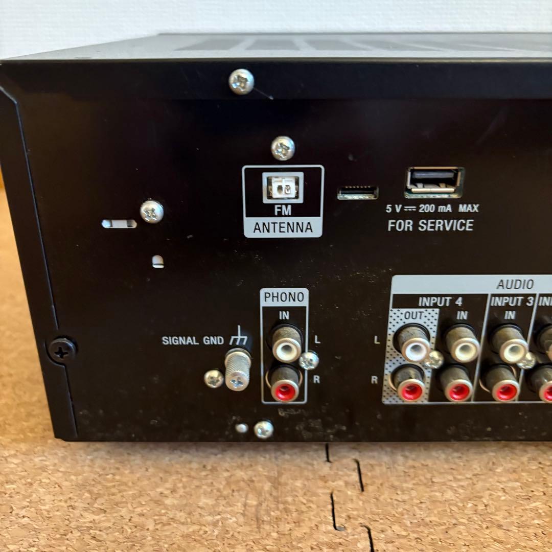 【中古品】SONY ステレオアンプ STR-DH190 リモコン付き