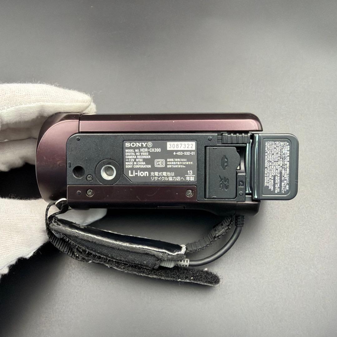SONY HDR-CX390 ビデオカメラ ブラウン