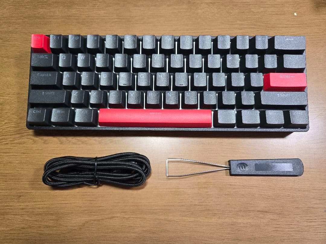【美品】DrunkDeer G60 黒 ラピッドトリガー搭載ゲーミングキーボード