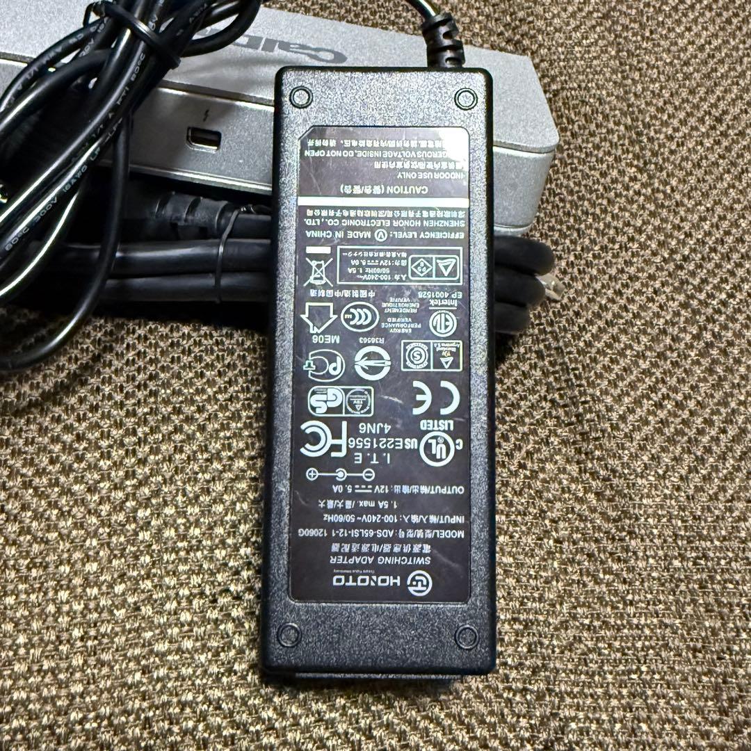 分配器・切替器 CalDigit Thunderbolt Station CTS-60