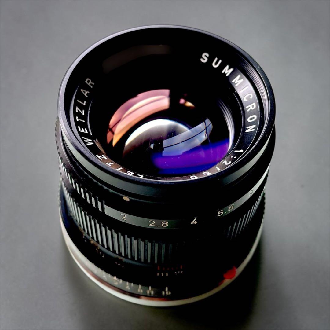 【OH済×外観美品×光学美品】Leica Summicron50㎜　2nd