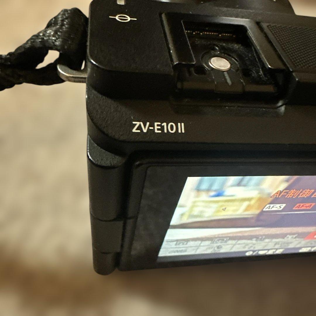 sony. カメラ　ZVE10Ⅱ レンズ付き