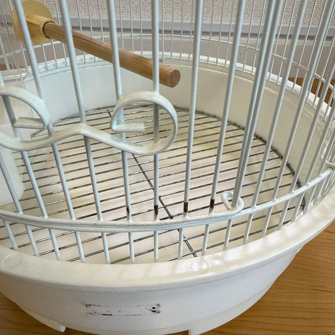 HOEI 鳥カゴ　丸カゴ　ケージ　おやすみカバー付き