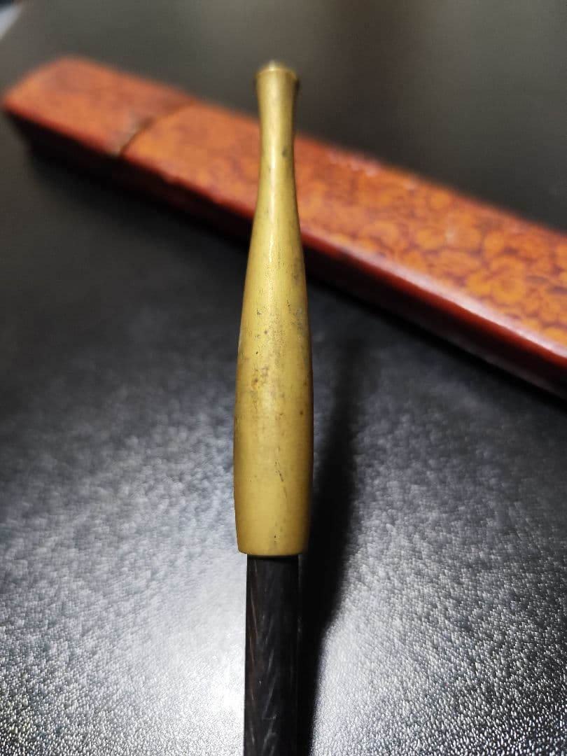 【当時物】煙管と入れ物 刻印あり