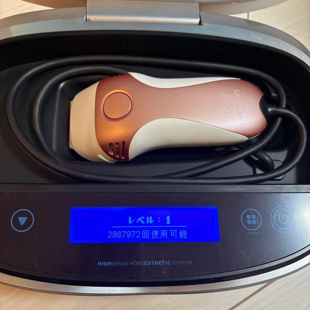 ke-non 脱毛器 ローズゴールド 【2987972回使用可能】
