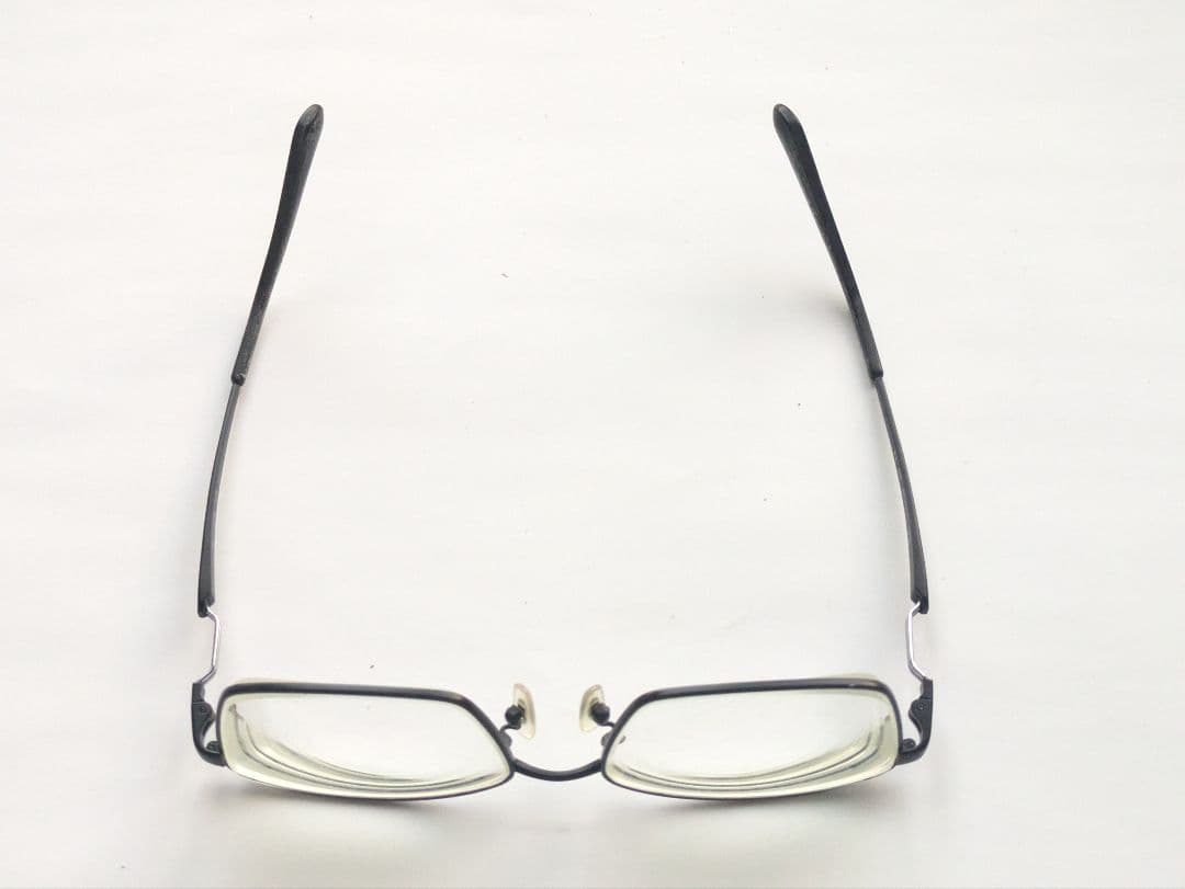 Ray-Ban ブラック チタンフレーム メガネ
