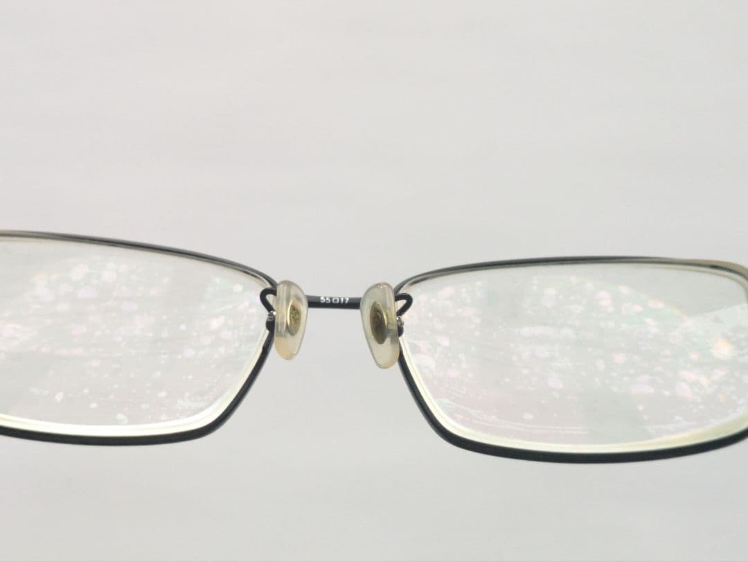 Ray-Ban ブラック チタンフレーム メガネ