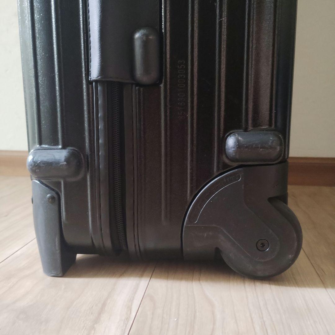 ◎美品★RIMOWAリモワ★サルサ★マットブラック2輪TSAロックチェックイン
