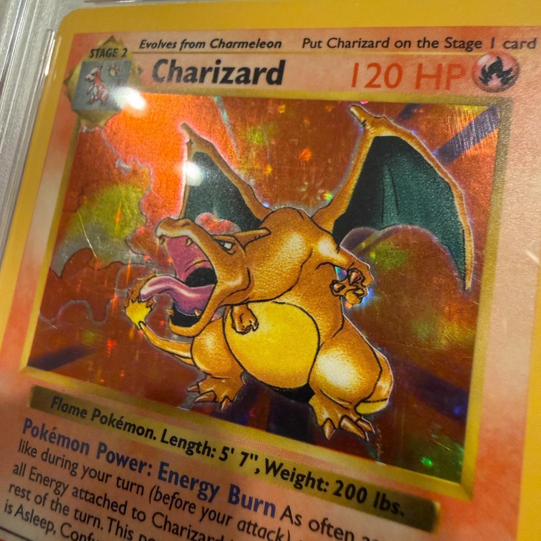 リザードン PSA5 英語版 Charizard #4 Shadowless