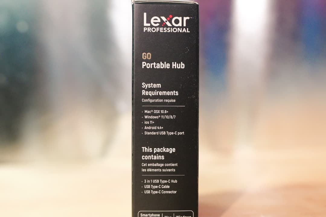 Lexar Professional Go ポータブルハブ 4つのType-C