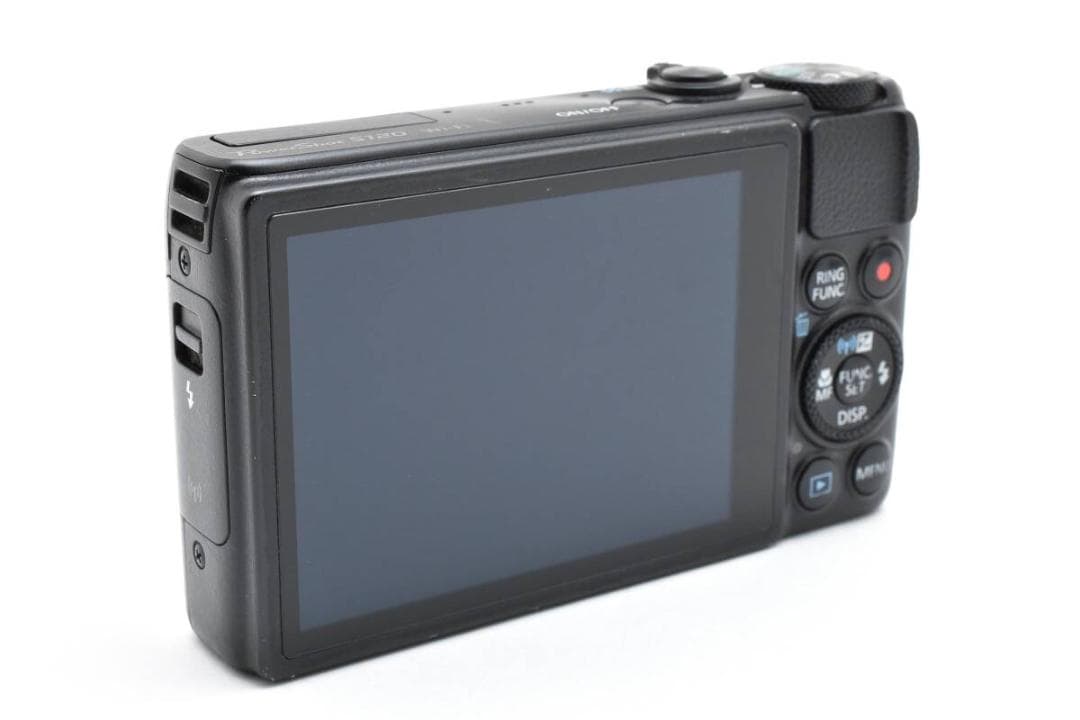 【良品】Canon PowerShot S120 コンデジ ブラック #186