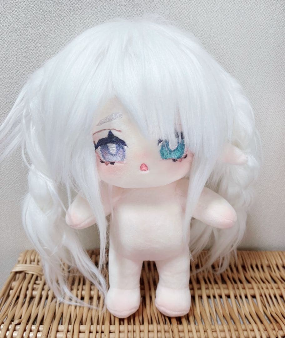 無属性 ぬいぐるみ 自作 20cm 雪えるふ