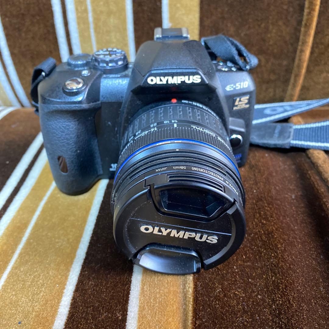 OLYMPUS デジタル一眼レフカメラ E-510 充電器付き