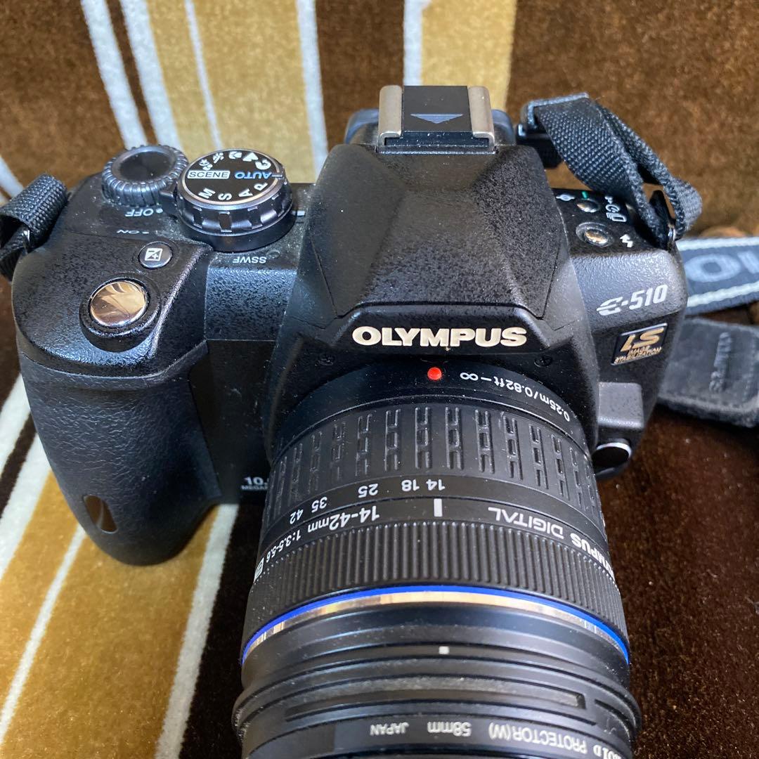 OLYMPUS デジタル一眼レフカメラ E-510 充電器付き