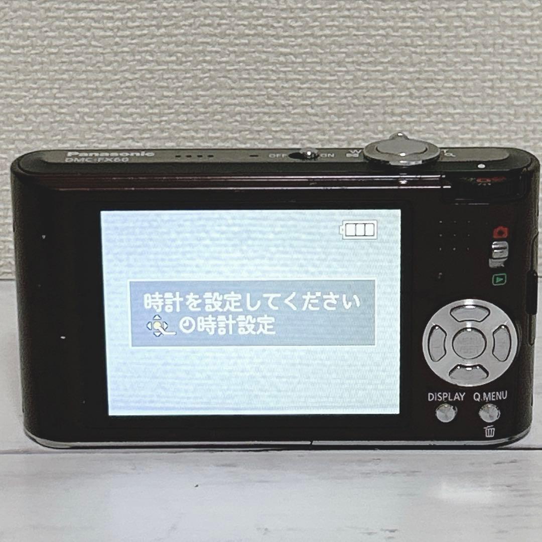 【動作OK】　Panasonic DMC-FX60 コンパクトデジタルカメラ