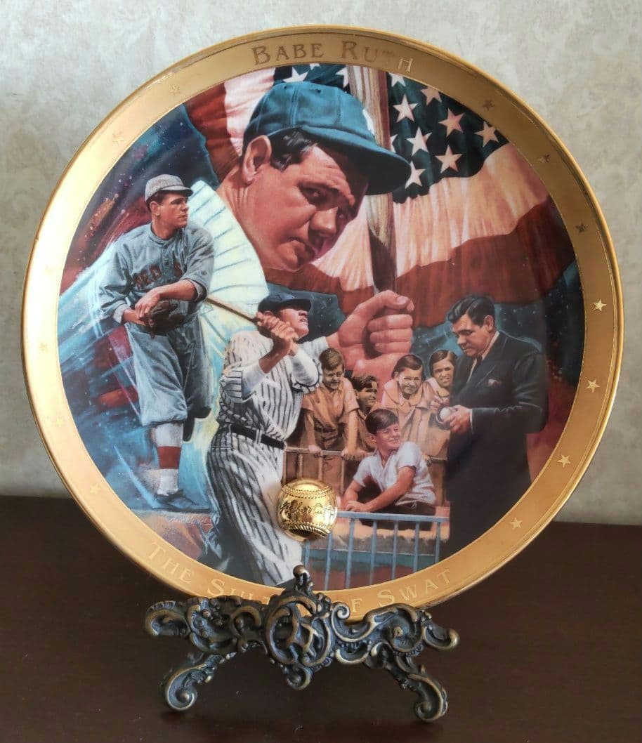 コレクション Legendary Babe Ruth Collector Plate