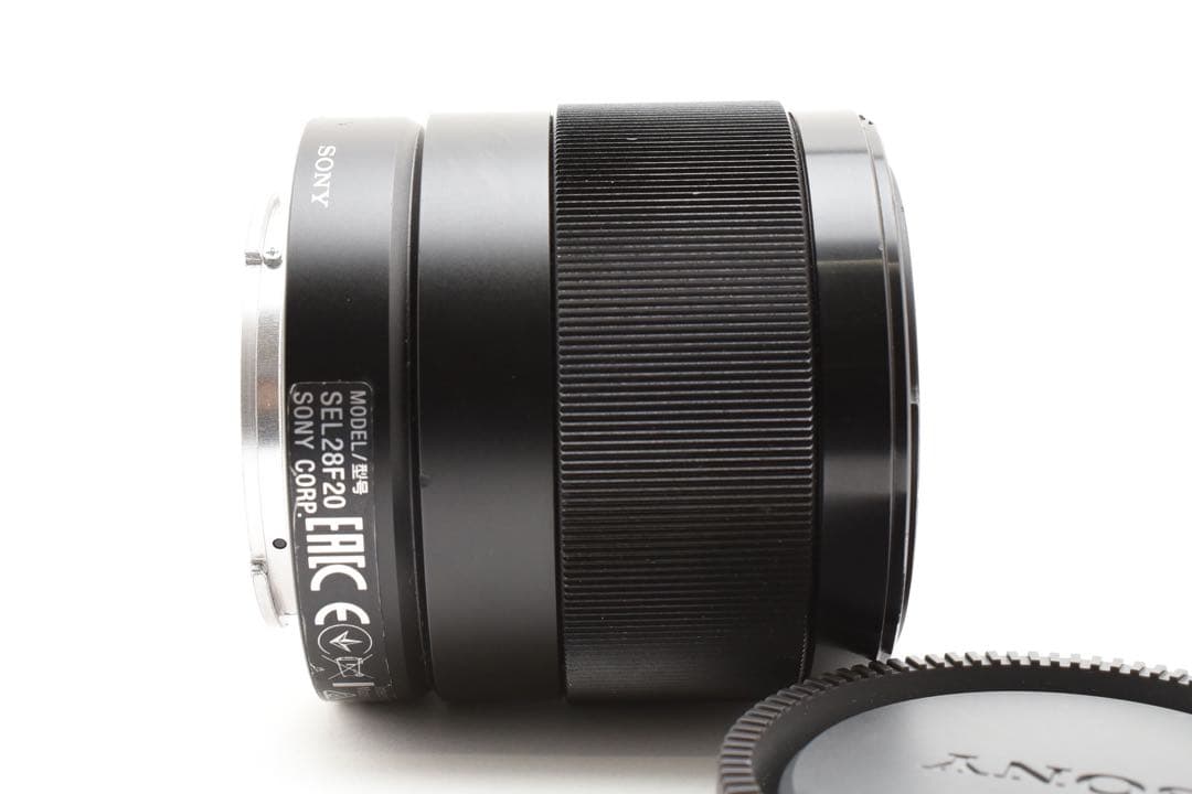 美品　SONY SEL28F20 FE 28mm F2 カメラレンズ　Eマウント