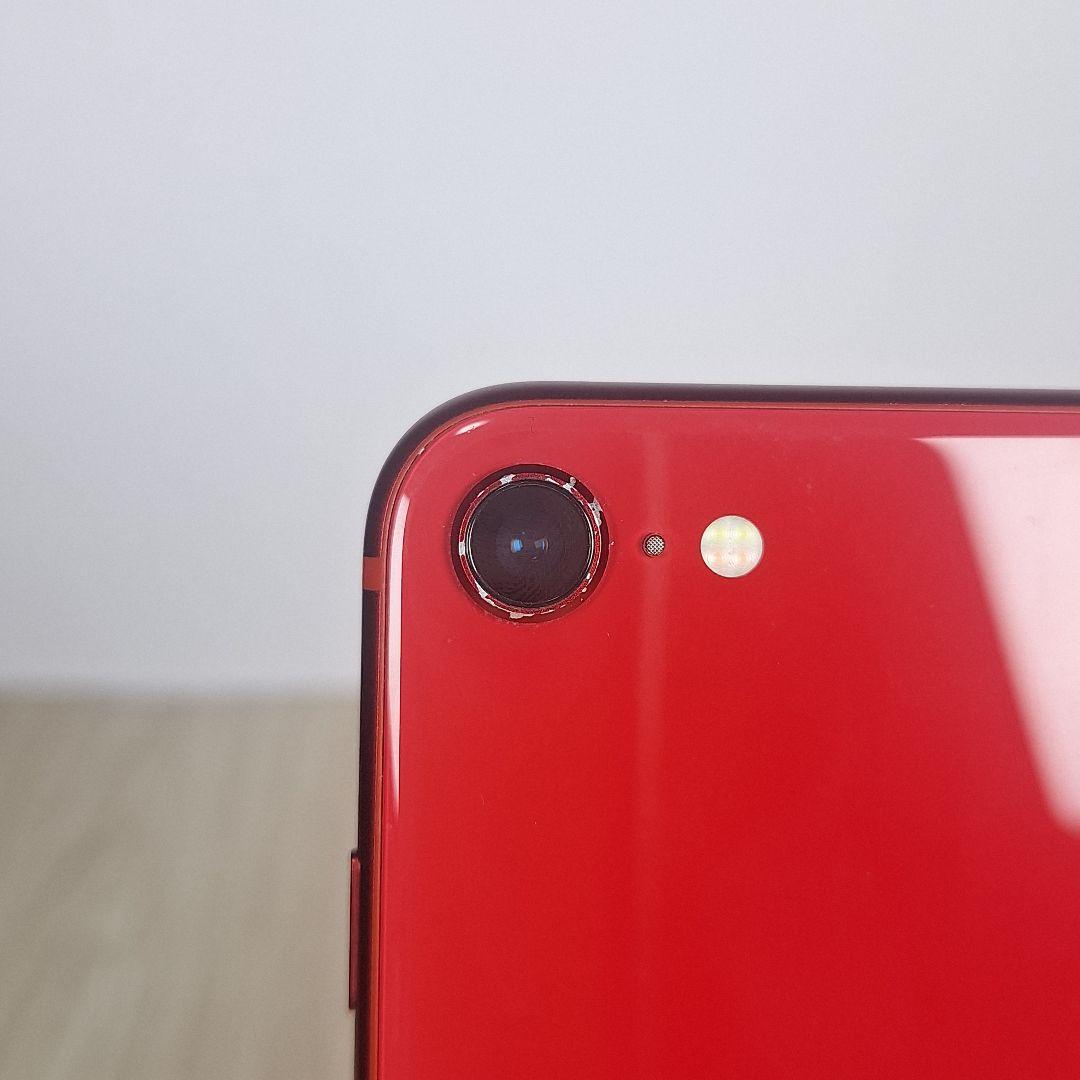 iPhone SE2 128GB レッド SIMフリー バッテリー新品100%