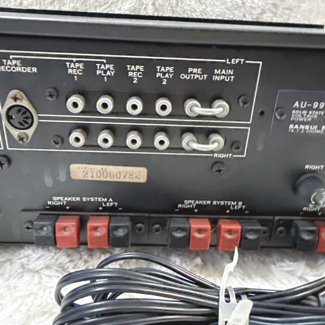 動作品 SANSUI AU-999 サンスイ 山水 プリメインアンプ AVアンプ