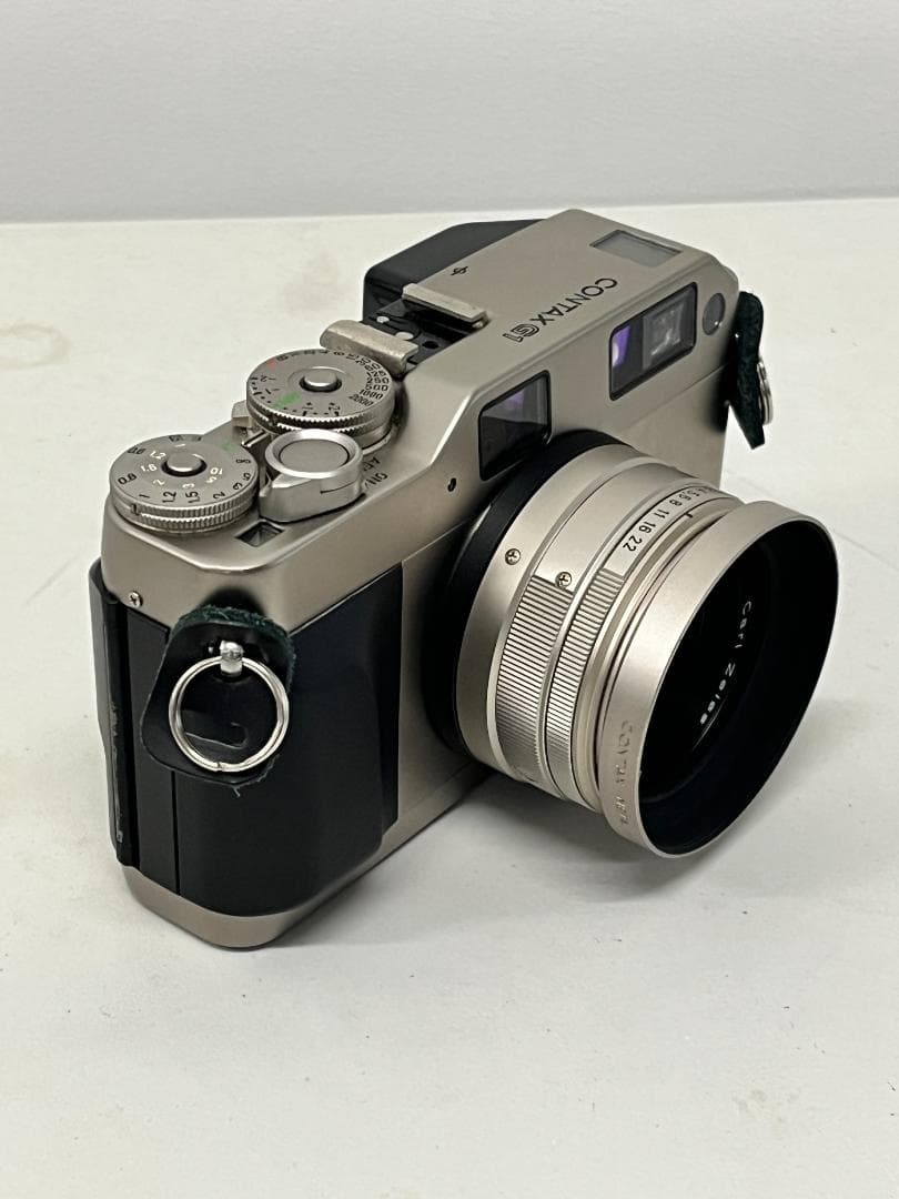 【実写確認済】CONTAX G1 ボディ（電池のおまけ付き）
