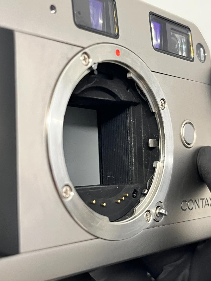 【実写確認済】CONTAX G1 ボディ（電池のおまけ付き）