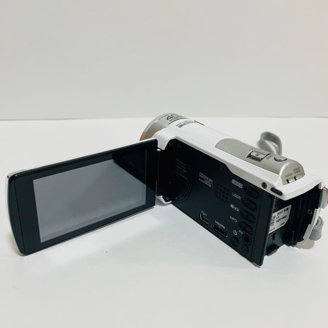 【美品】JVC Everio GZ-HM33 ホワイト ビデオカメラ 希少