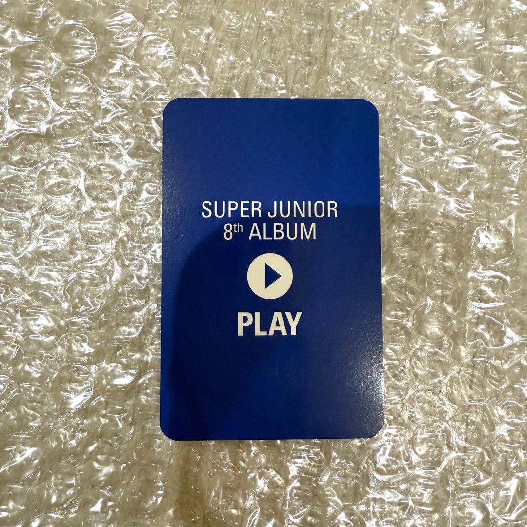 SUPER JUNIOR PLAY コレクトブック　イトゥク　トレカ
