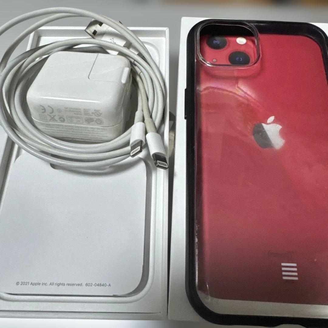早い者勝ち‼️配送込‼️ Apple iPhone13 (PRODUCT RED)