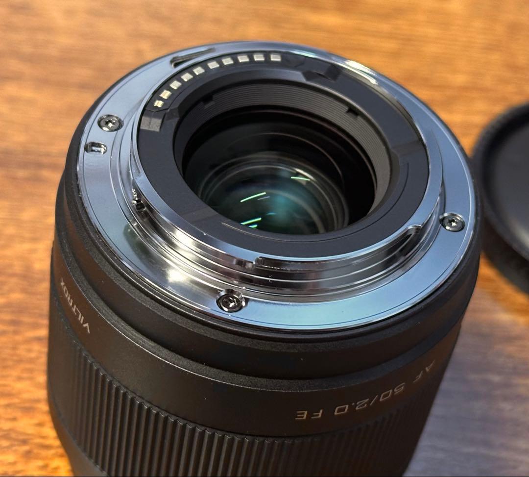 新品同様VILTROX AF 50mm F2.0 Eマウント用レンズ おまけ付き