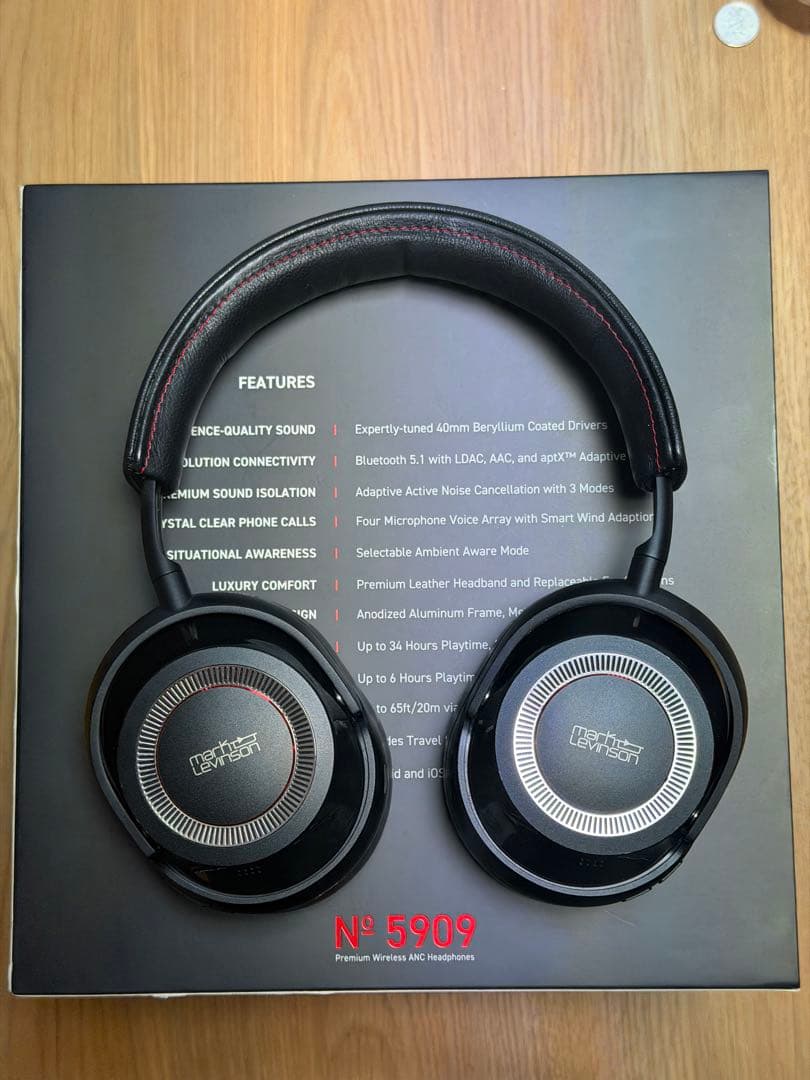 本日限定出品 Mark Levinson ヘッドホン № 5909