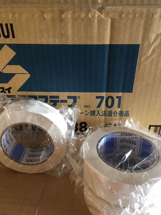 エコラクロステープ#701 積水　38m×50M 36巻入/1箱　送料込
