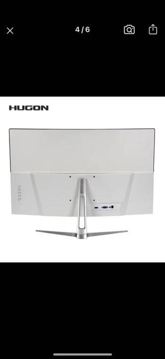 Hugon 24” 湾曲したモニター