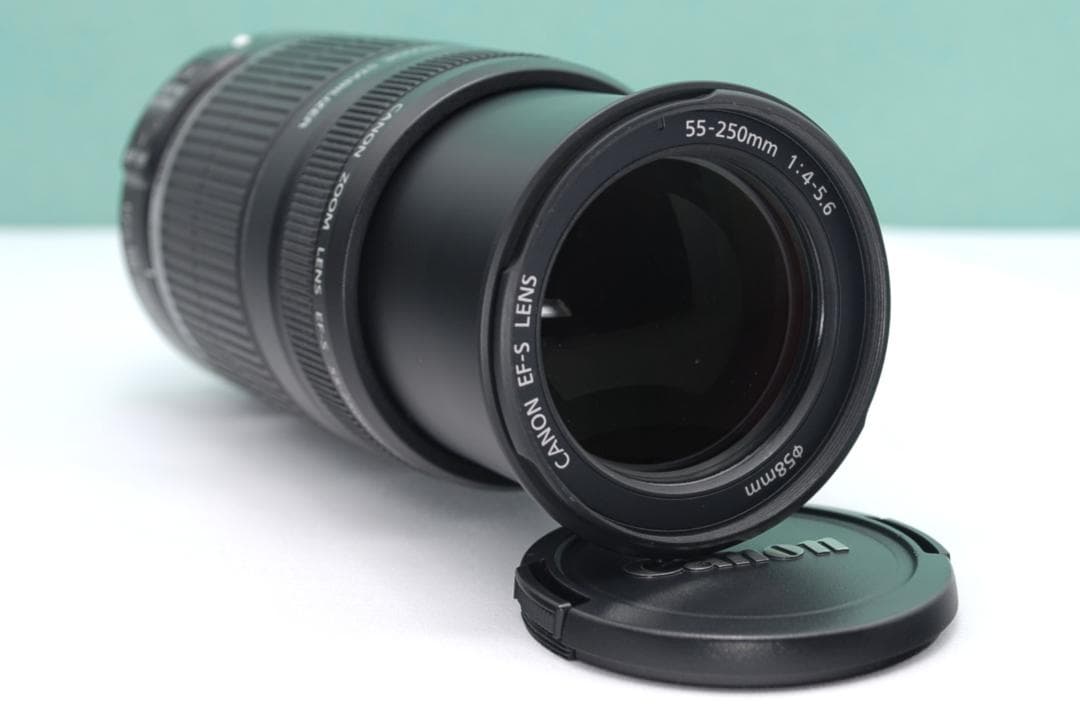 美品✨️ Canon EF-S 55-250mm IS 望遠レンズ 手ぶれ補正