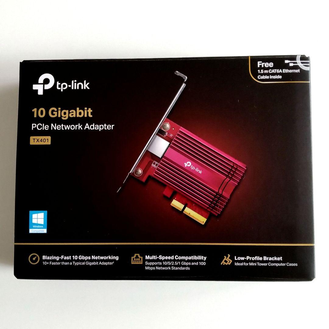 TP-Link 10Gbps LANカード PCI-E アダプター