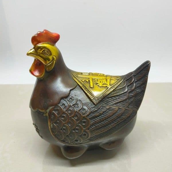 招財進宝 大吉大利 如意鶏 装飾品 工芸品 美術品 置物
