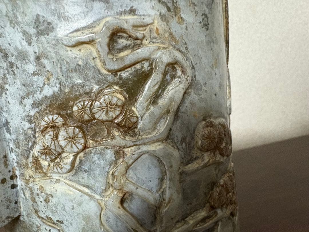 MaisonFJ⭐︎石？の中国的置物　酒器？花瓶？　高さ23cm 2.1