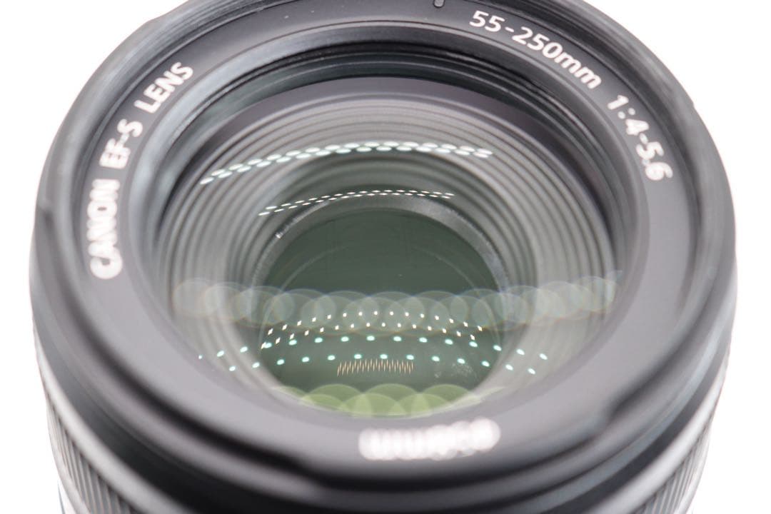超美品 【Canon EF-S 55-250mm F4-5.6 IS】安心保証◎