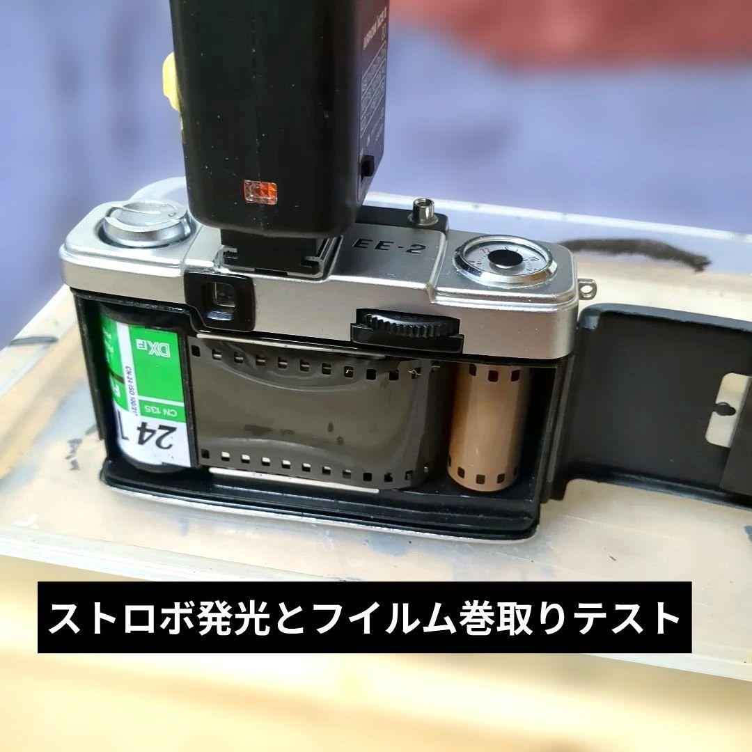 メンテ済完動品♦オリンパス PEN EE-2♦快調赤ベロOK