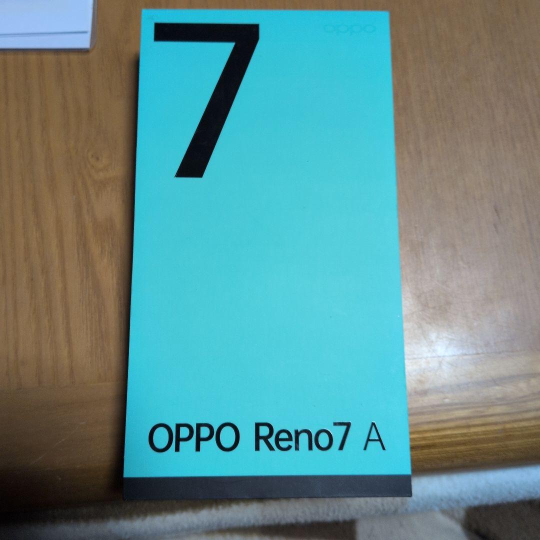 OPPO Reno7 A　Y!mobile版　スターリーブラック