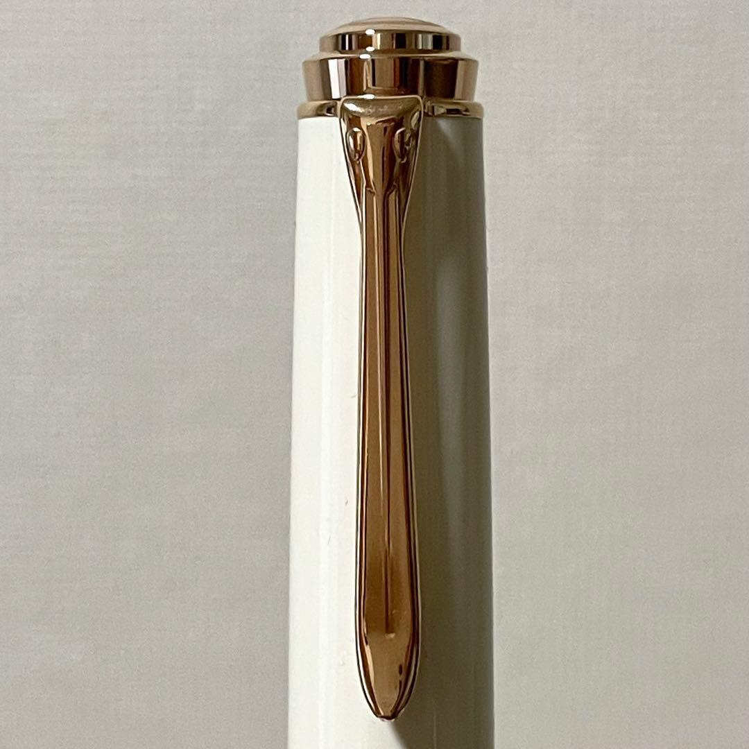 PELIKAN M600 スーベレーン ホワイト＆ローズゴールド 万年筆