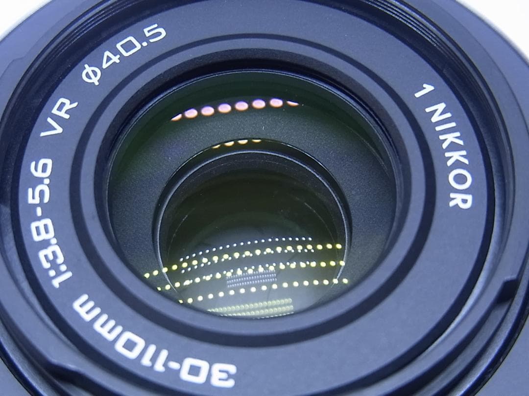 【カメラレンズ】ニコン1　Nikkor VR　30-110mm　黒