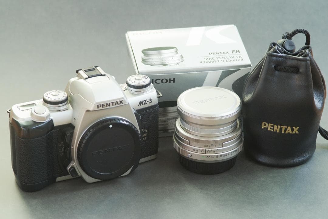 フィルムカメラ PENTAX MZ-3 + smc FA limited 43mm f1.9