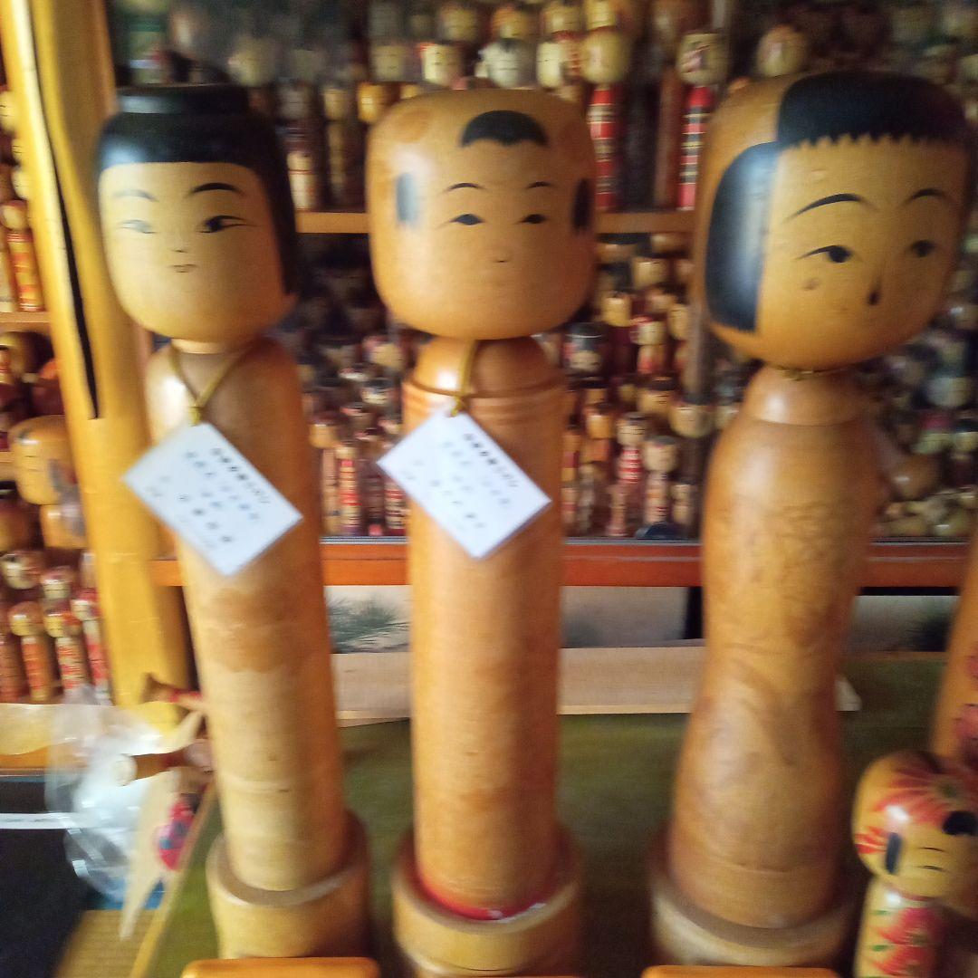 m2伝統こけし！巨大　こけし祭り特注品5点