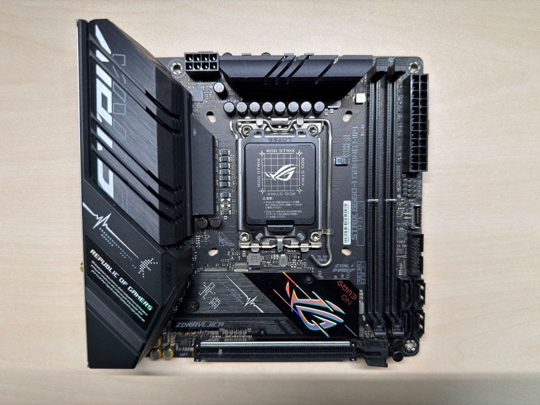 【ジャンク品】ASUS ROG STRIX B660-GAMING WIFI