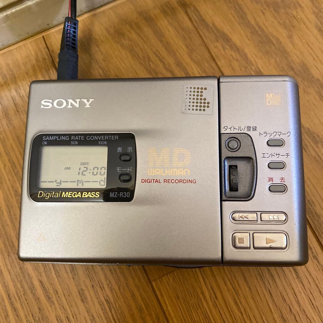 SONY ポータブルMDレコーダー MZ-R30　未使用品訳あり