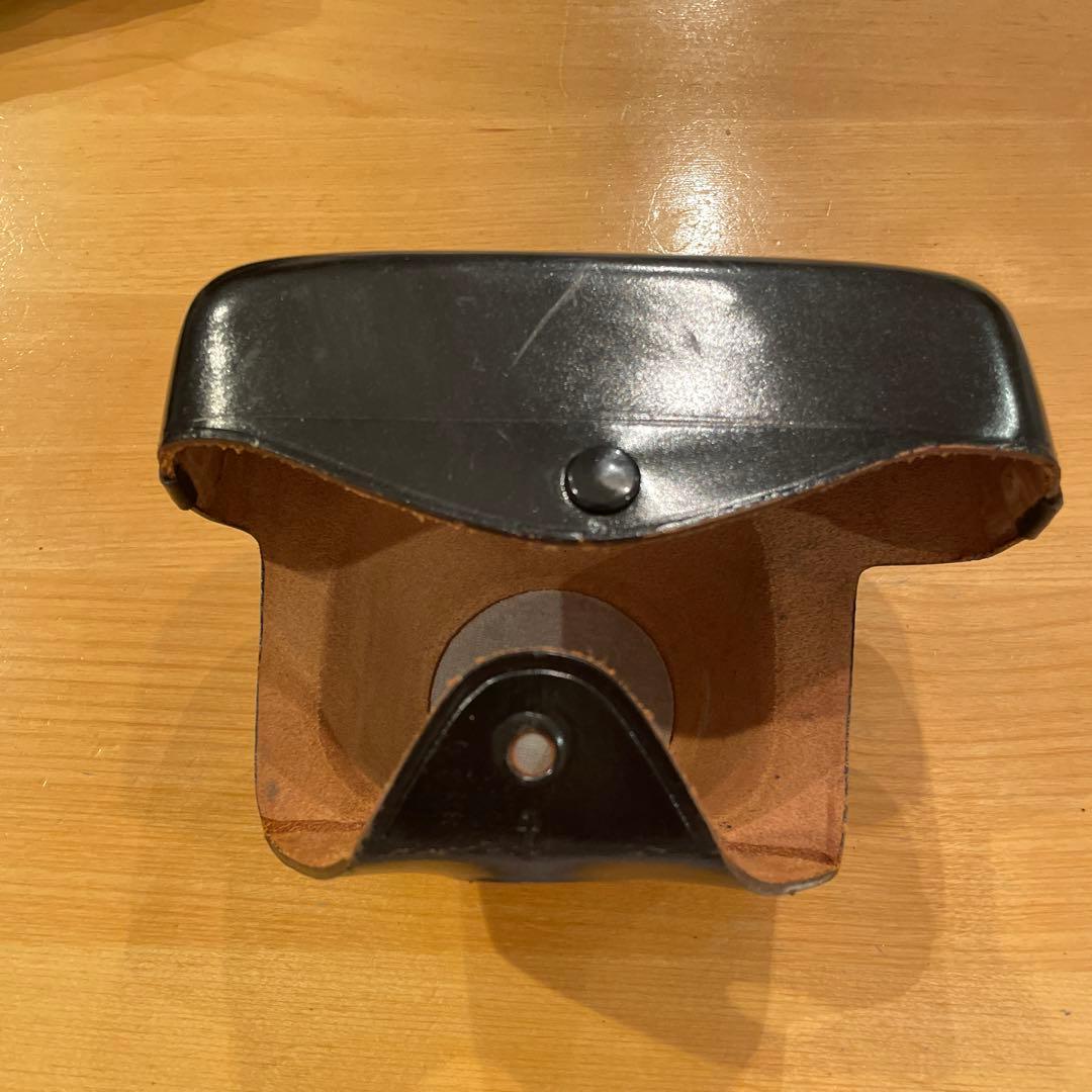 FUJICA V2フィルムカメラ レザーケース付き
