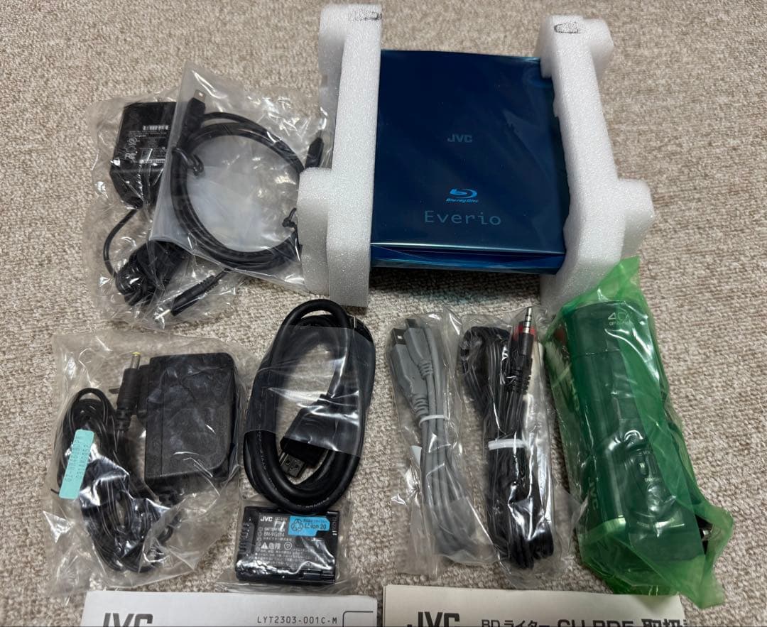 JVC Everio GZ-HM460 ビデオカメラ BDライター